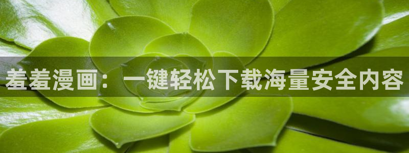 omofun下载官网：羞羞漫画：一键轻松下载海量安全内容